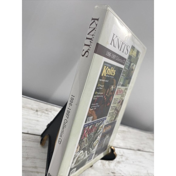 1996 -1997 INTERWEAVE KNITS MAGAZINE 5 Issues on CD Gloves Button Making Tams - Picture 4 of 10